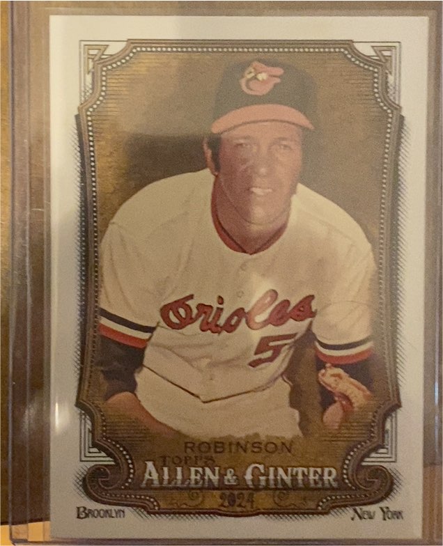 2024 Topps Allen & Ginter #105 Brooks Robinson — front