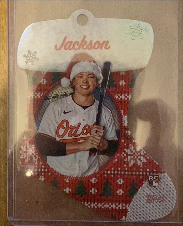 2024 Topps Holiday #SDC-3 Jackson Holliday — front