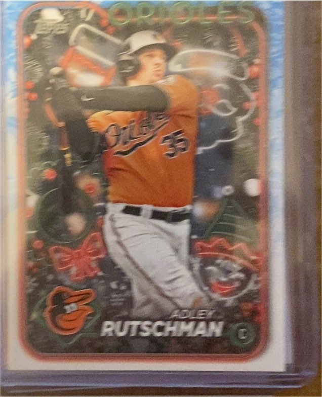 2024 Topps Holiday #H194 Adley Rutschman — front