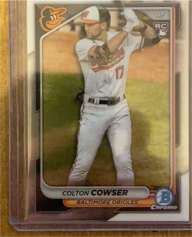 2024 Bowman Chrome #33 Colton Cowser — front