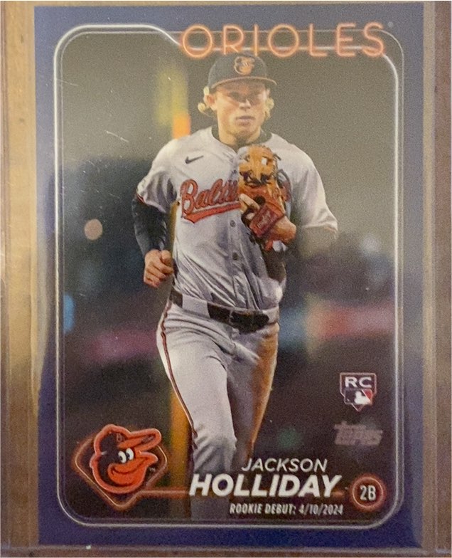 2024 Topps Update #US97 Jackson Holliday — front
