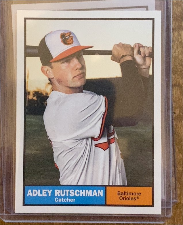 2024 Topps Archives #100 Adley Rutschman Baltimore Orioles — front