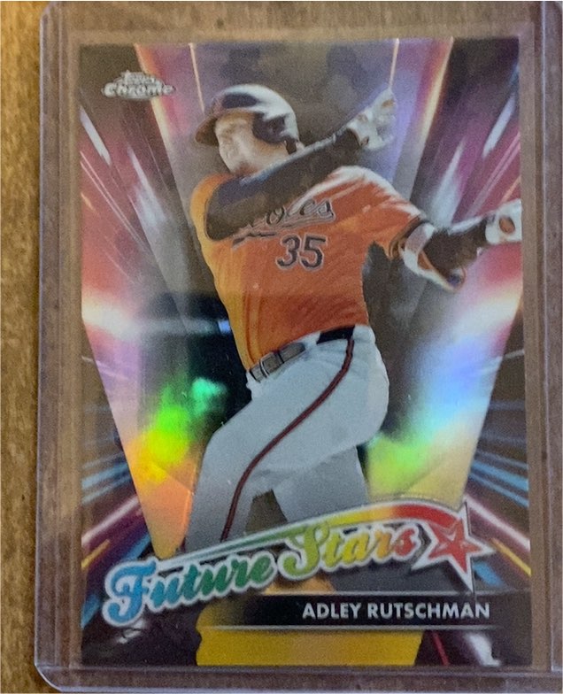 2024 Topps Chrome Update #FSU-1 Adley Rutschman Future Stars — front