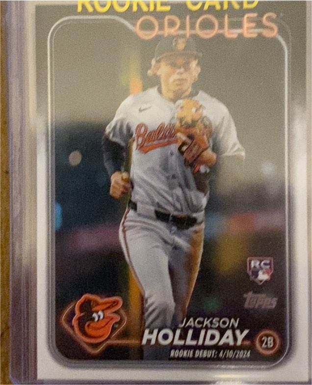 2024 Topps Update #US97 Jackson Holliday — front