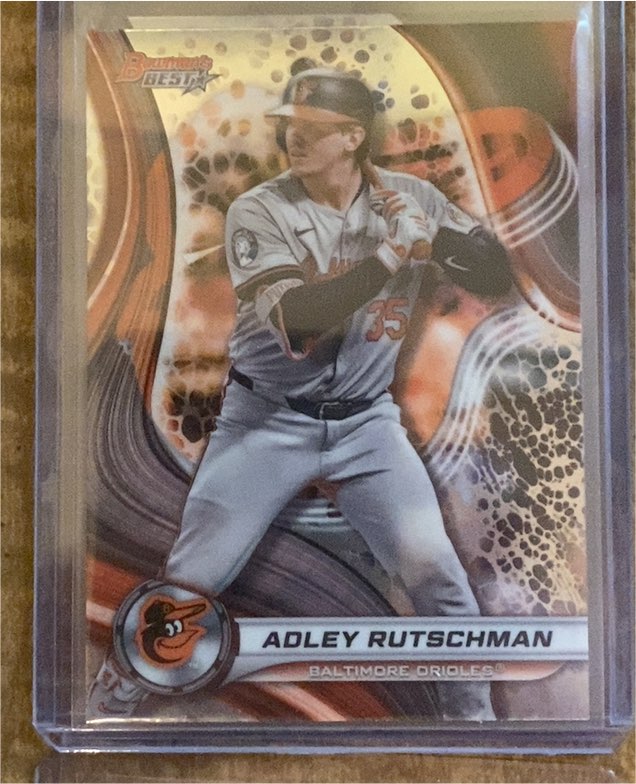 2024 Bowman's Best #9 Adley Rutschman — front