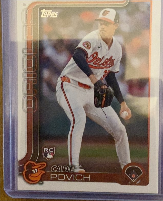 2025 Topps #25 Cade Povich — front