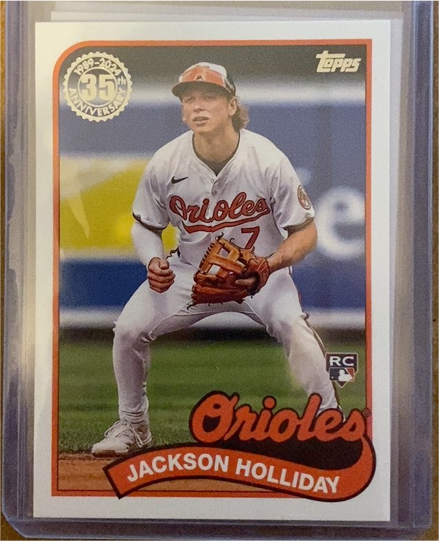 2024 Topps Update #89US-38 Jackson Holliday — front