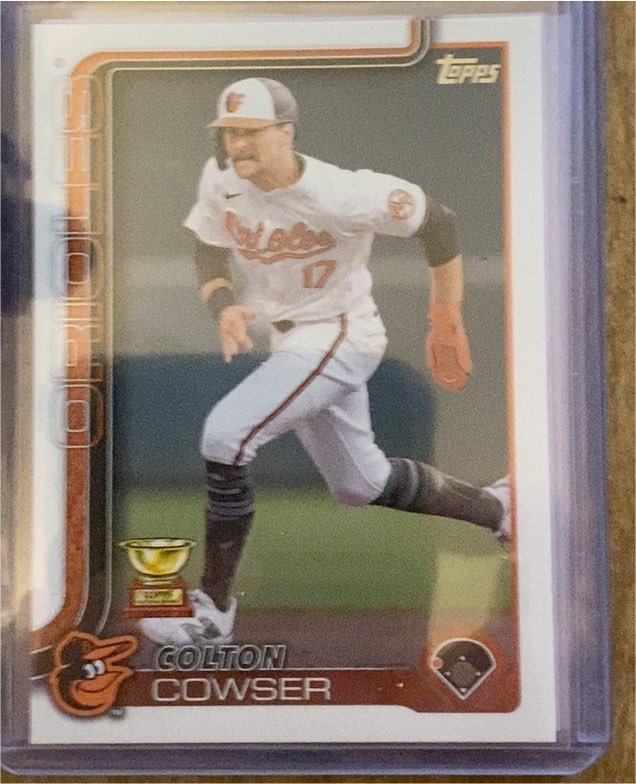 2025 Topps Series 1 #230 Colton Cowser — front