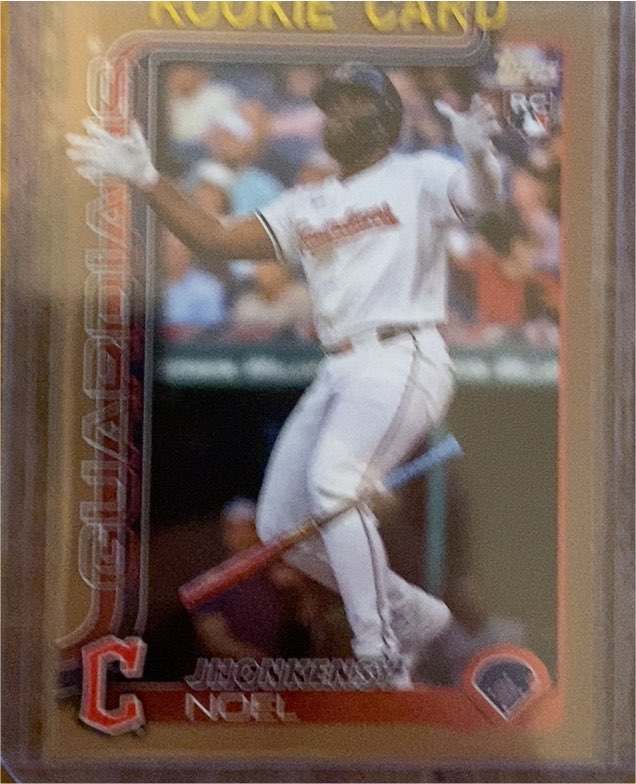 2025 Topps Series 1 #24 Jhonkensy Noel — front