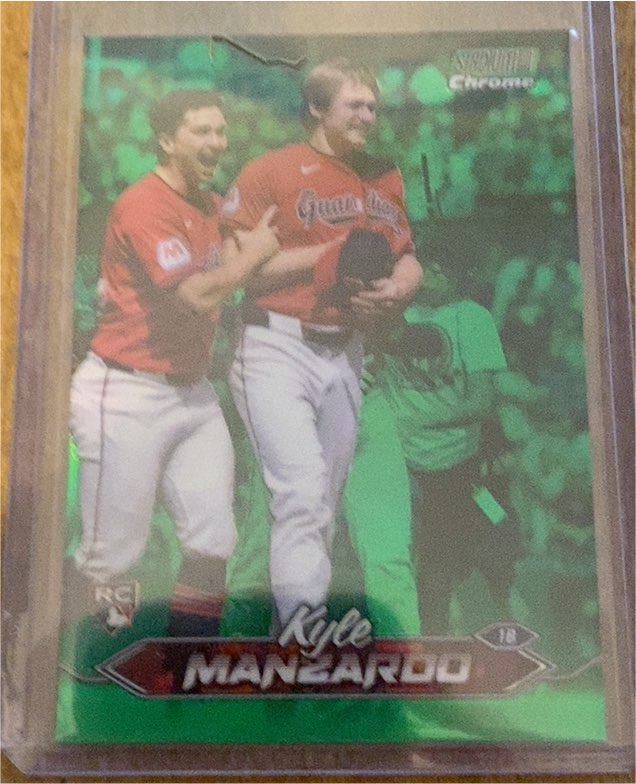 2024 Topps Stadium Club Chrome #160 Kyle Manzardo — front