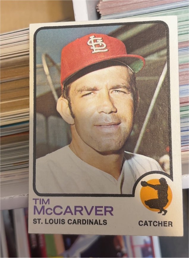 1973 Topps #269 Tim McCarver — front