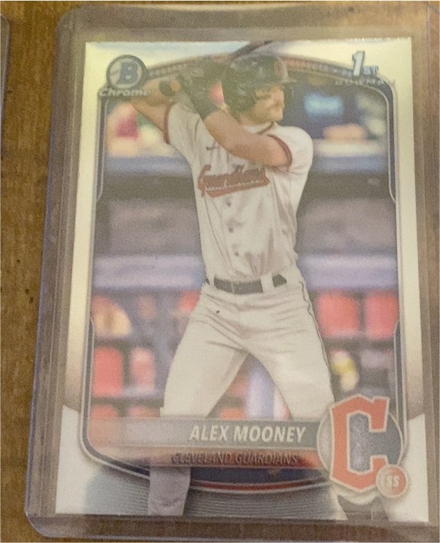 2025 Bowman Chrome #BCP-149 Alex Mooney — front