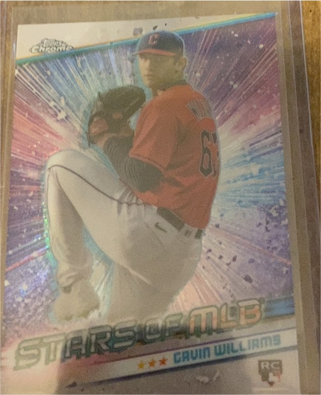 2024 Topps Series 1 Chrome Stars of MLB #CSMLB-6 Gavin Williams — front
