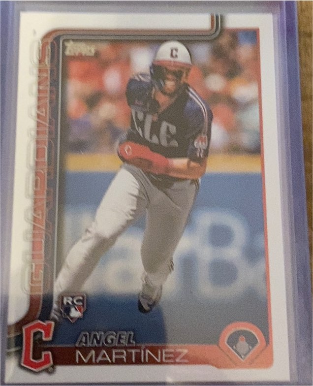 2025 Topps Series 1 #27 Angel Martinez — front