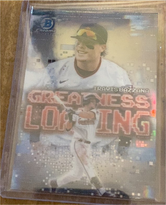 2025 Bowman Chrome #GL-8 Travis Bazzana Greatness Loading — front