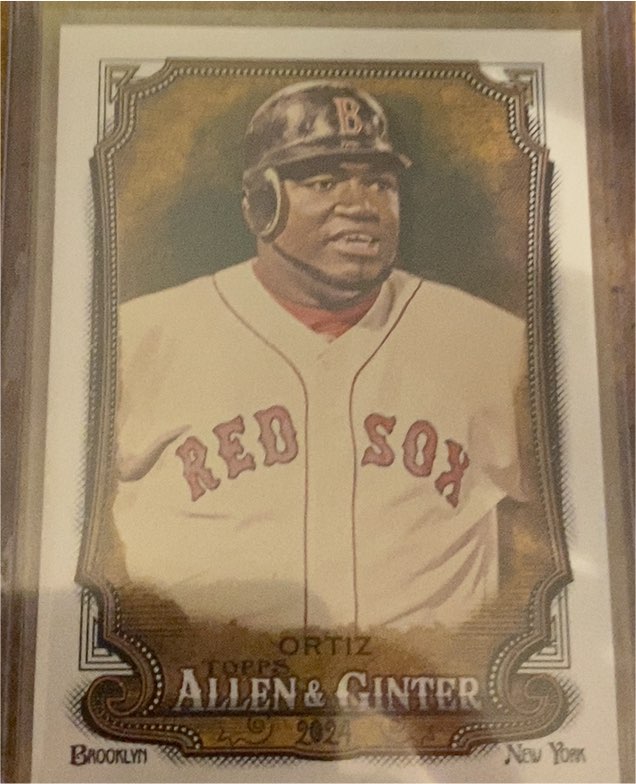 2024 Topps Allen & Ginter #136 David Ortiz — front