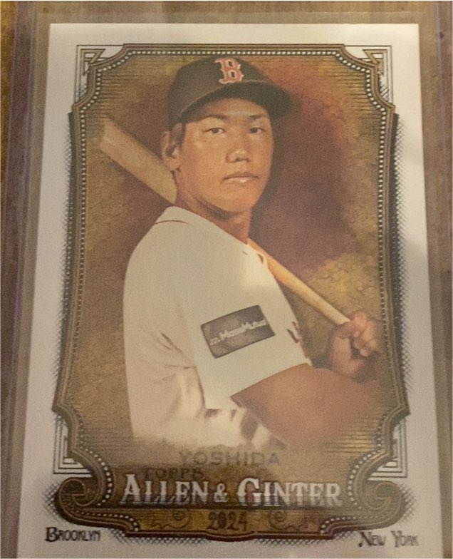 2024 Topps Allen & Ginter #51 Masataka Yoshida — front