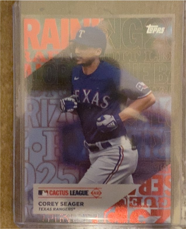 2025 Topps Series 1 #TG-14 Corey Seager Training Grounds — front