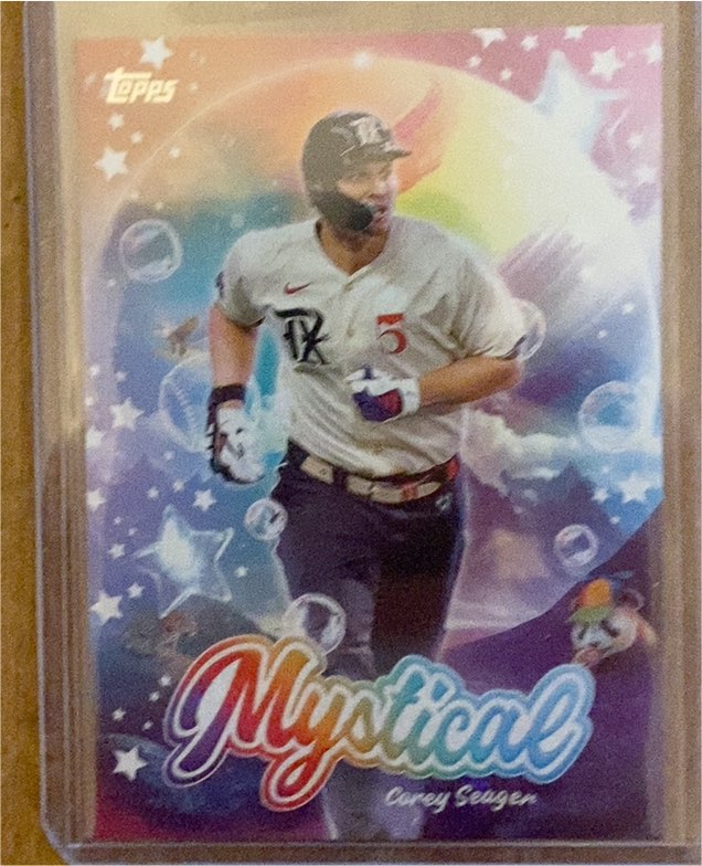 2024 Topps Update #MYS-49 Corey Seager Mystical — front