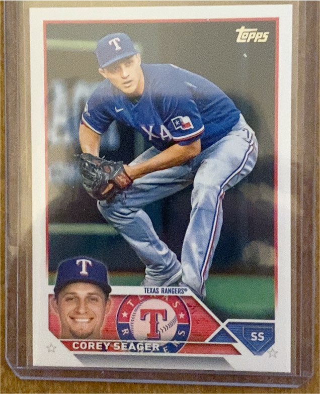 2023 Topps Series 1 #315 Corey Seager — front