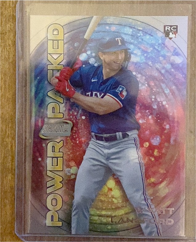 2024 Topps Stadium Club Power Packed #PP-29 Wyatt Langford — front