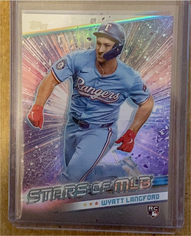 2024 Topps Update Stars of MLB #SMLB-85 Wyatt Langford — front