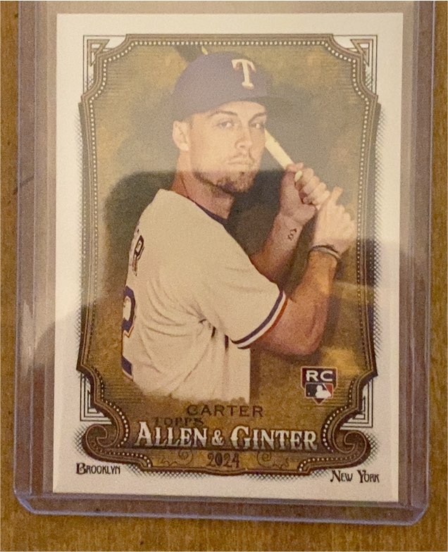 2024 Topps Allen & Ginter #96 Evan Carter — front
