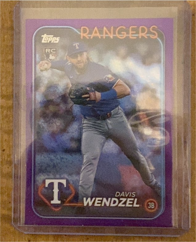 2024 Topps Update #US248 Davis Wendzel — front