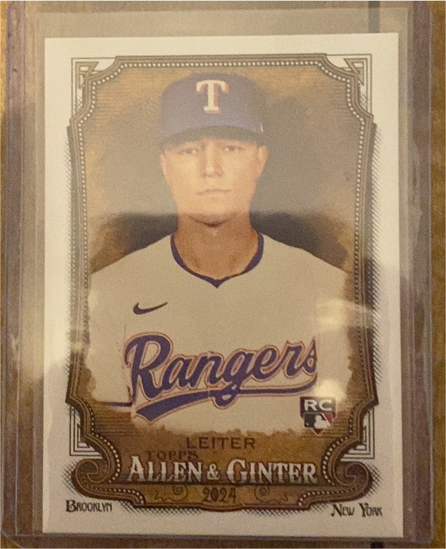 2024 Topps Allen & Ginter #271 Jack Leiter — front