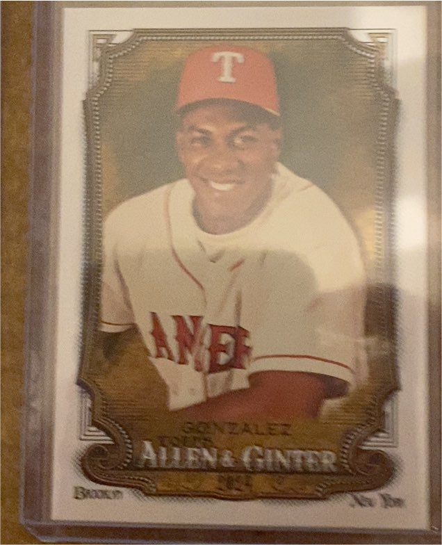 2024 Topps Allen & Ginter #311 Juan Gonzalez — front