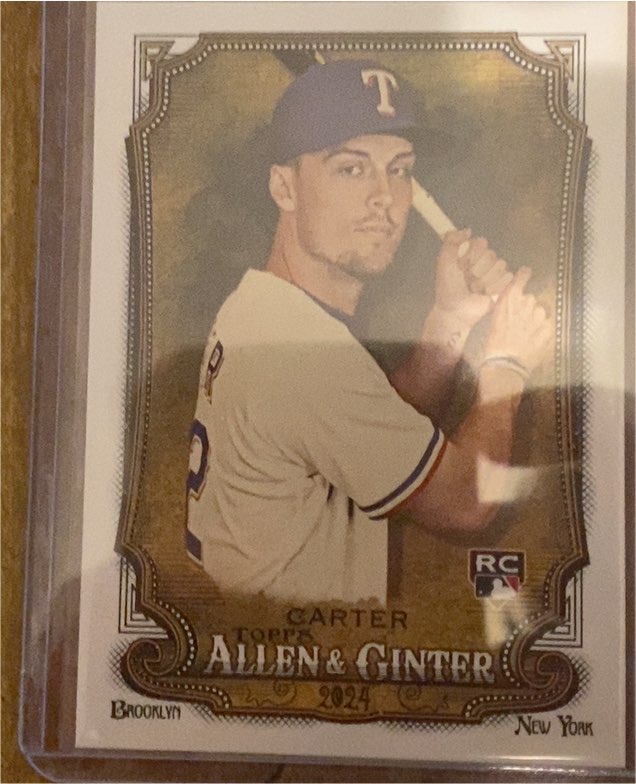 2024 Topps Allen & Ginter #96 Evan Carter — front