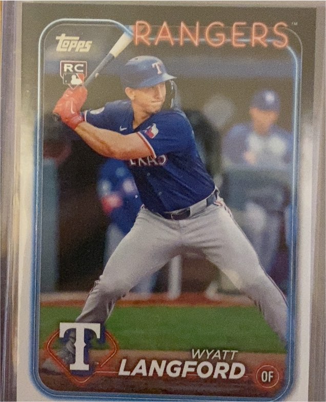 2024 Topps Update #US151 Wyatt Langford — front