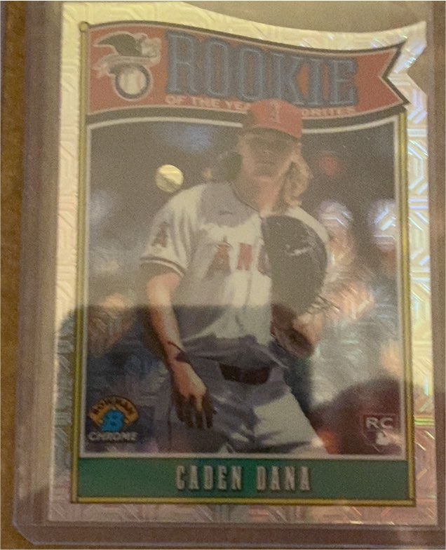 2025 Bowman Rookie of the Year Favorites #ROY-7 Caden Dana — front