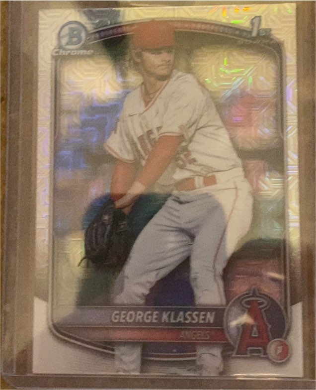 2025 Bowman Chrome #BCP-63 George Klassen — front