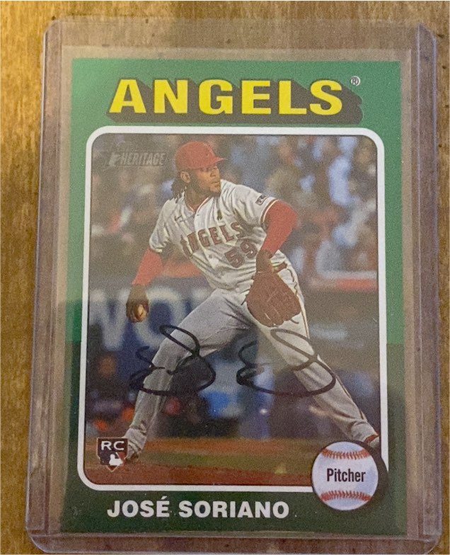 2024 Topps Heritage #671 José Soriano — front
