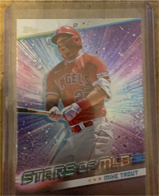 2024 Topps Series 1 #SMLB-2 Mike Trout — front