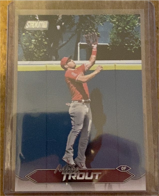 2024 Topps Stadium Club #1 Mike Trout — front