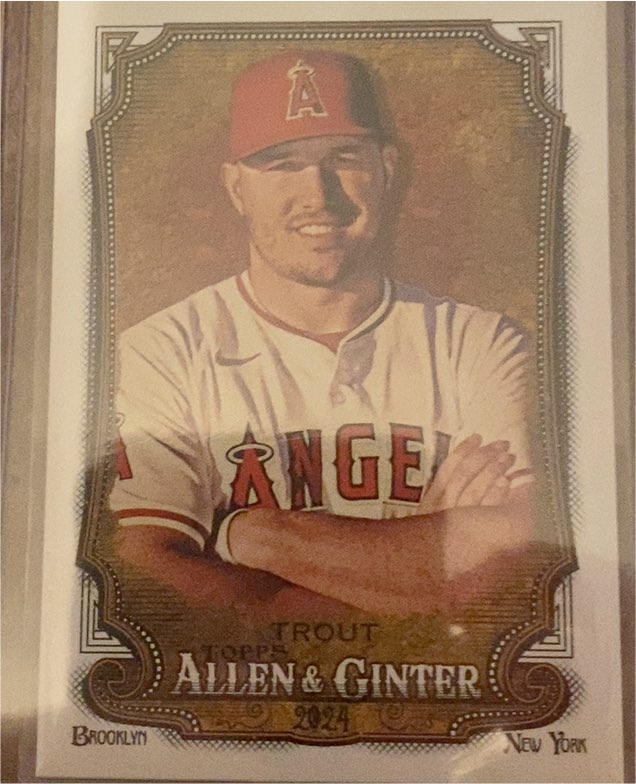 2024 Topps Allen & Ginter #280 Mike Trout — front
