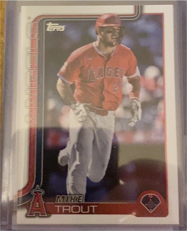 2025 Topps Series 1 #200 Mike Trout — front