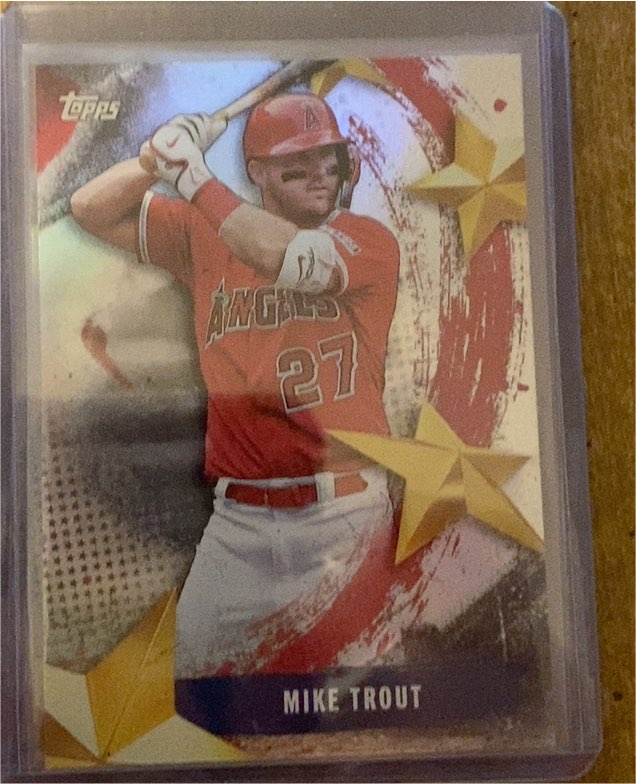 2025 Topps #SMLB-8 Mike Trout — front