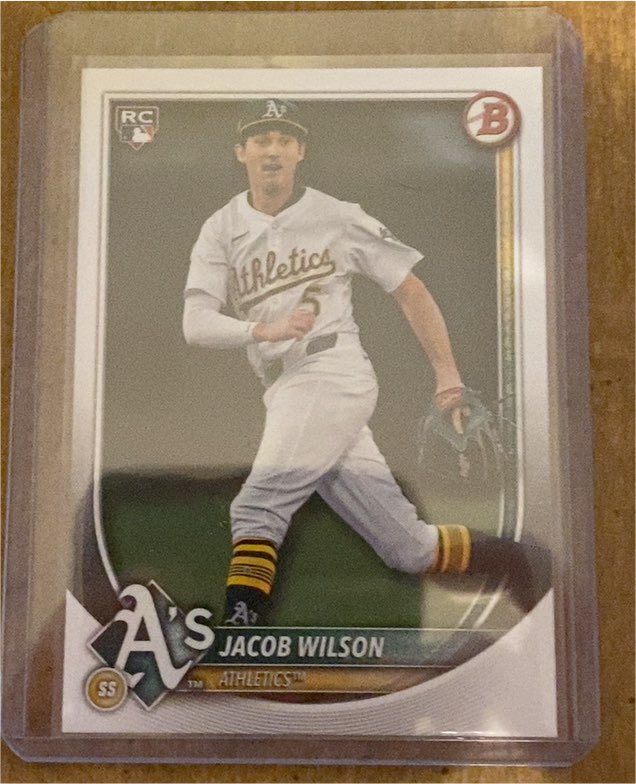 2025 Bowman #9 Jacob Wilson — front