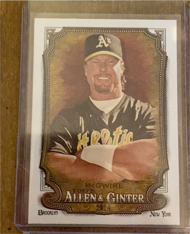 2024 Topps Allen & Ginter #225 Mark McGwire — front