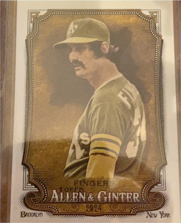 2024 Topps Allen & Ginter #327 Rollie Fingers — front