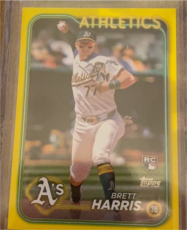 2024 Topps Update #US199 Brett Harris — front