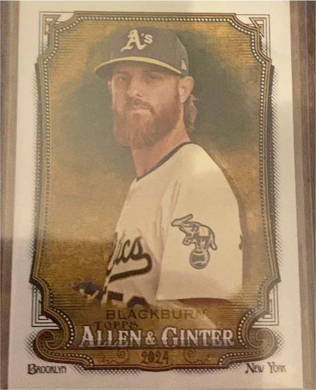 2024 Topps Allen & Ginter #308 Paul Blackburn — front