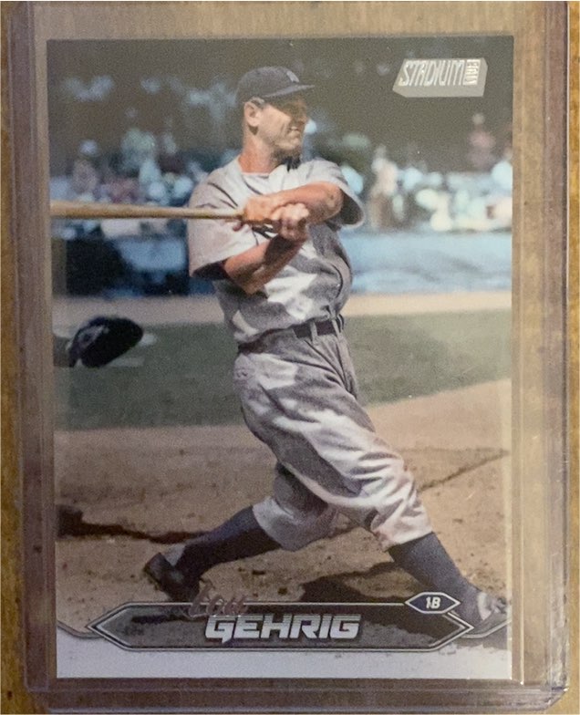 2024 Topps Stadium Club #189 Lou Gehrig — front
