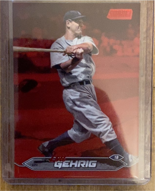 2024 Topps Stadium Club #189 Lou Gehrig — front