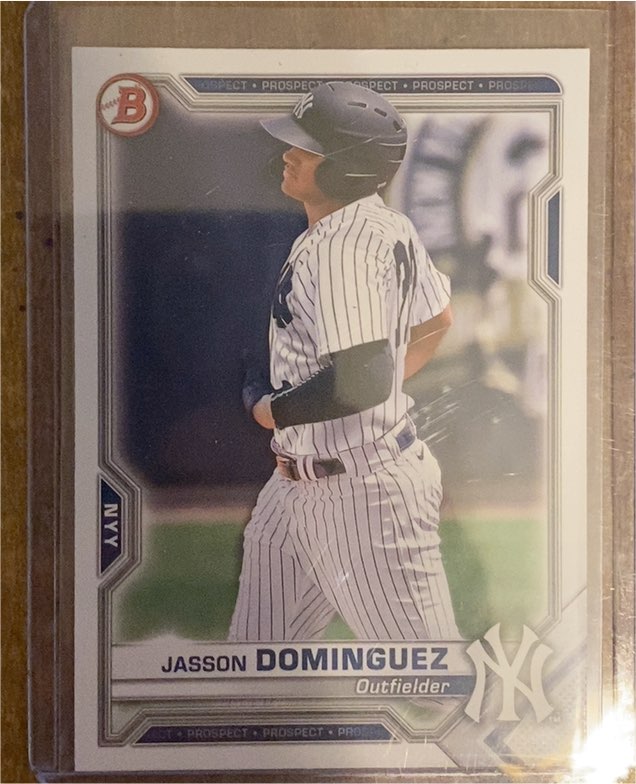 2021 Bowman Prospects #BP-13 Jasson Dominguez — front