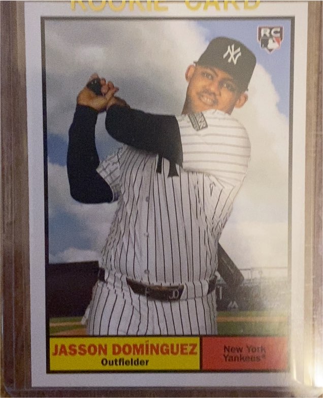 2024 Topps Archives #1 Jasson Dominguez — front