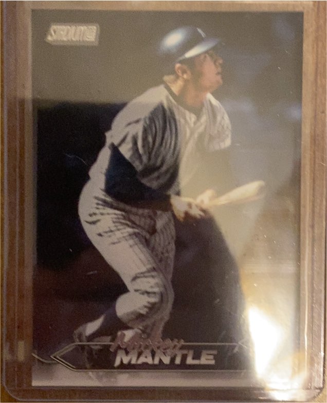 2024 Topps Stadium Club #136 Mickey Mantle — front
